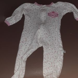 Long sleeves night & morning onesies baby girl